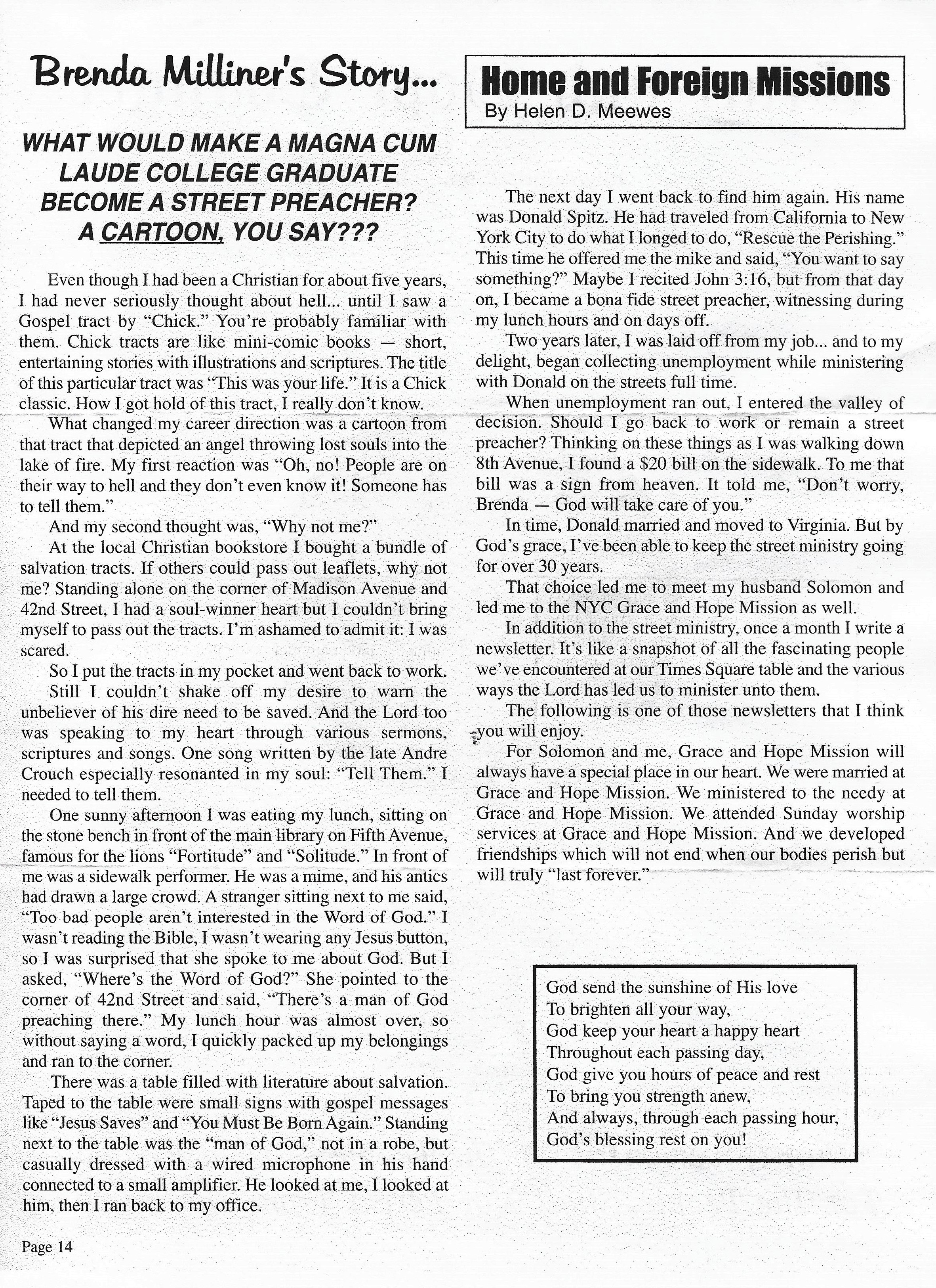 someone has to warn them